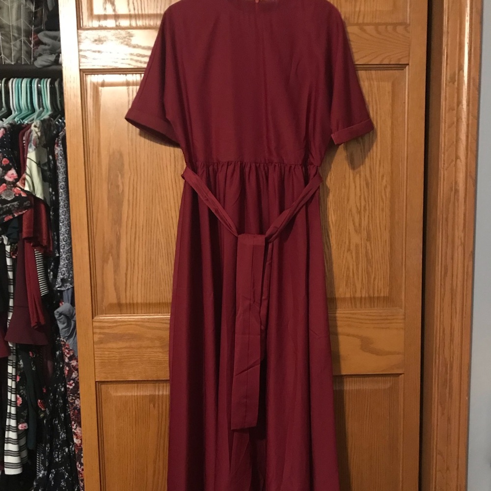 Wine Maxi Dress